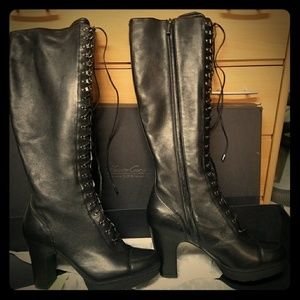 Kenneth Cole leather boots